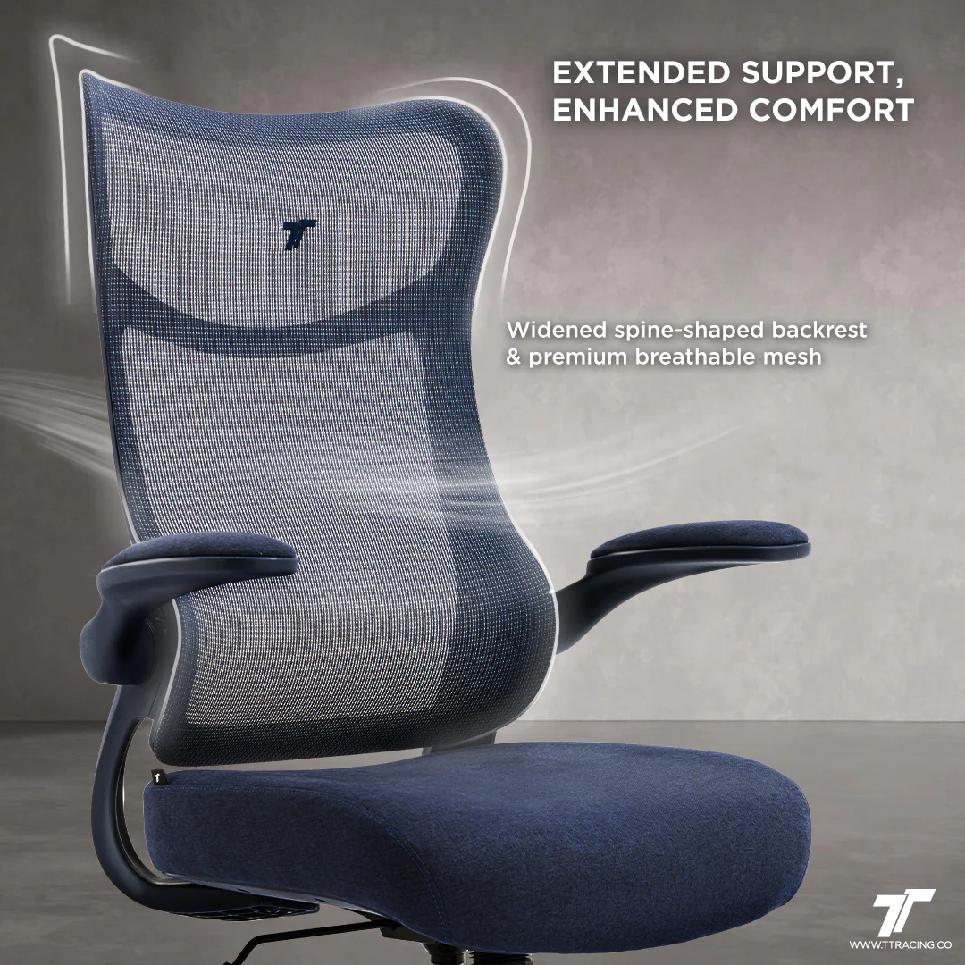 TT AIRFLEX V2 Ergochair - Ashy Grey - Image 3