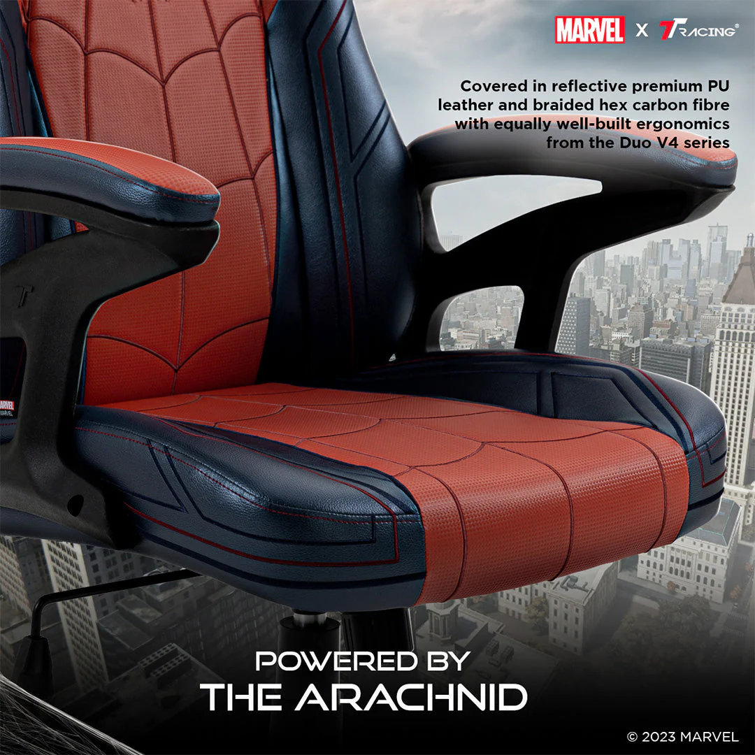 TTRacing Duo V4 Gaming Chair (Spider-Man Edition) - Image 4