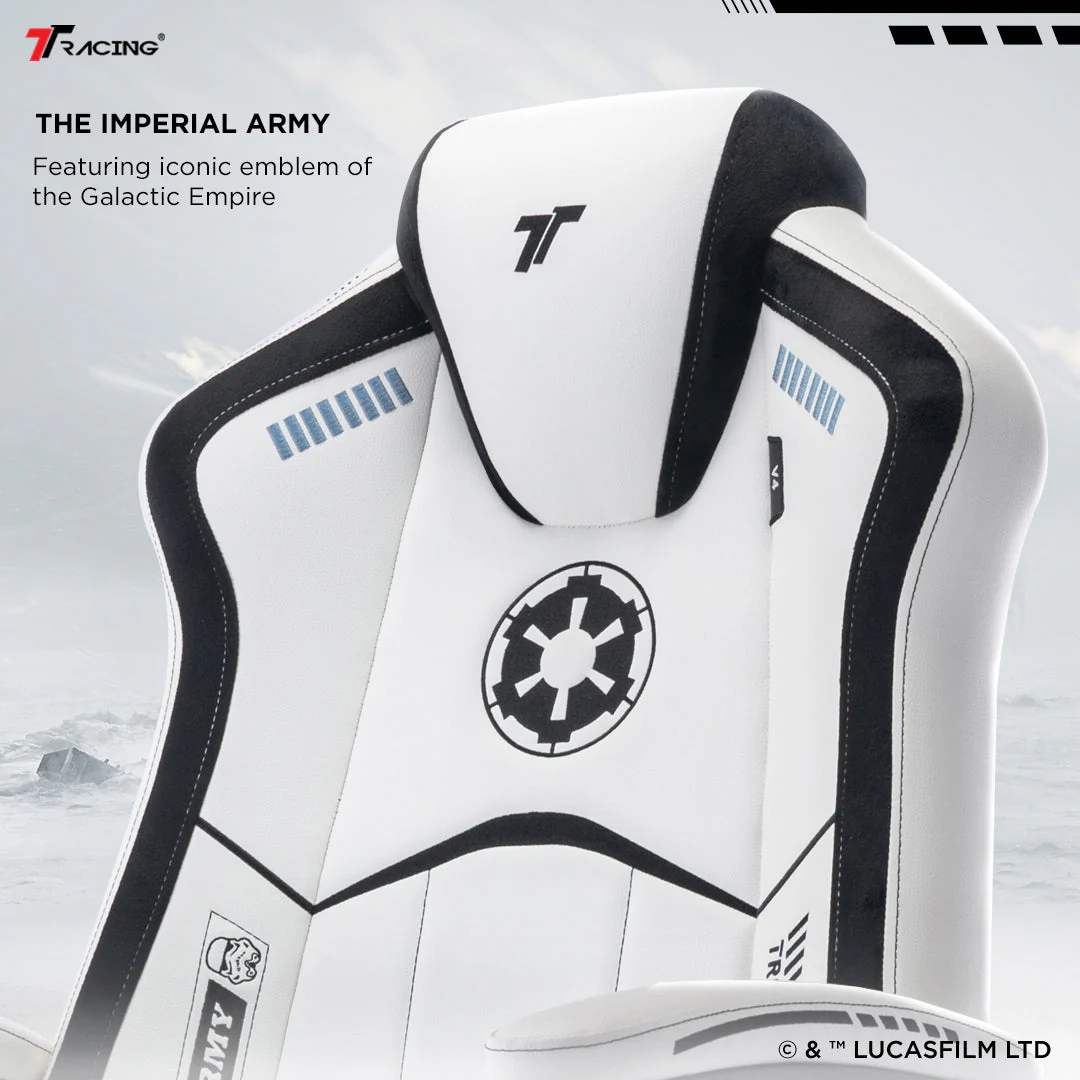 TTRacing Duo V4 Gaming Chair (Stormtrooper Edition) - Image 3