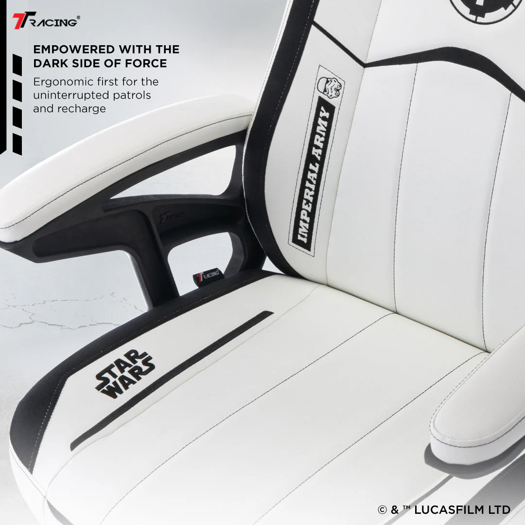 TTRacing Duo V4 Gaming Chair (Stormtrooper Edition) - Image 4
