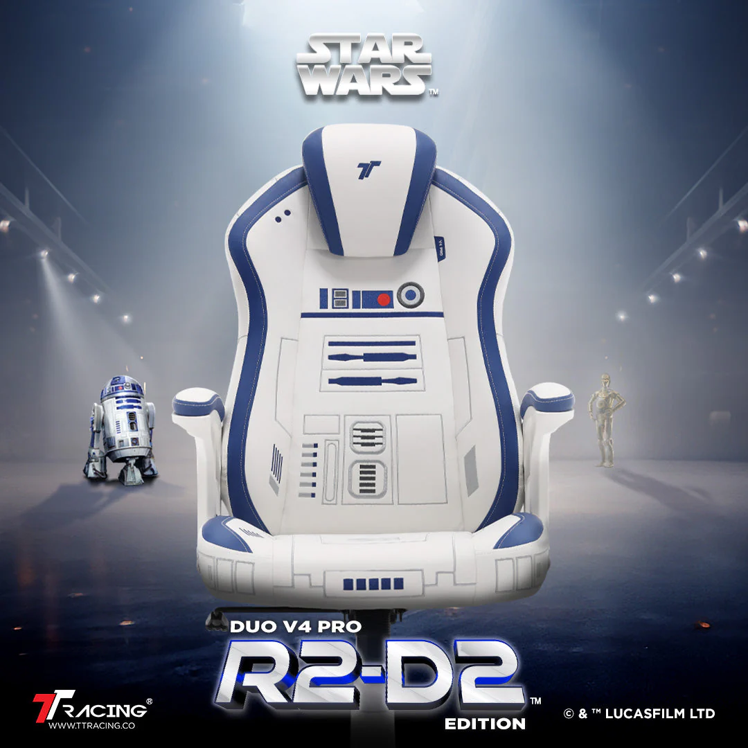 TTRacing Duo V4 Pro Gaming Chair (R2-D2 Edition) - Image 2
