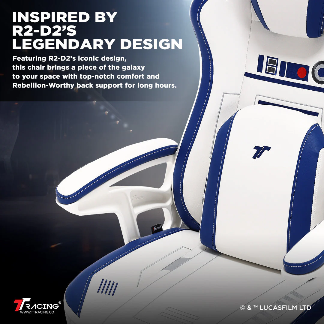 TTRacing Duo V4 Pro Gaming Chair (R2-D2 Edition) - Image 3