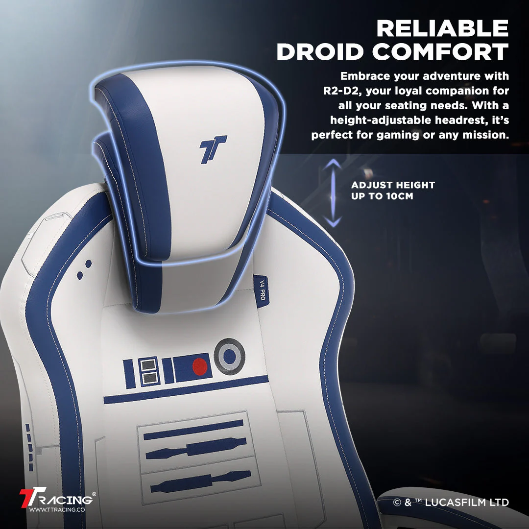 TTRacing Duo V4 Pro Gaming Chair (R2-D2 Edition) - Image 4