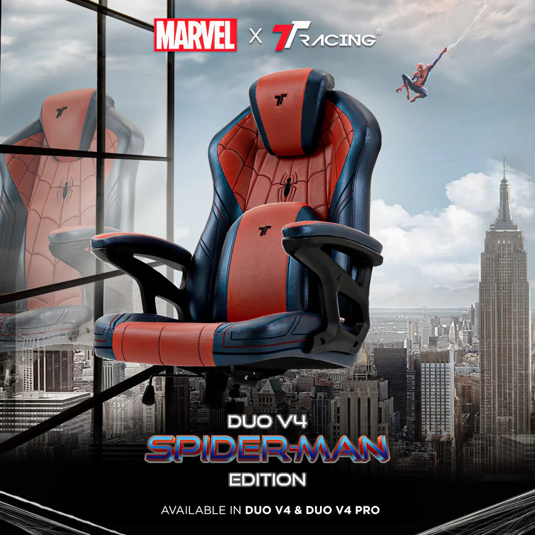 TTRacing Duo V4 Pro Gaming Chair (Spider-Man Edition) - Image 2