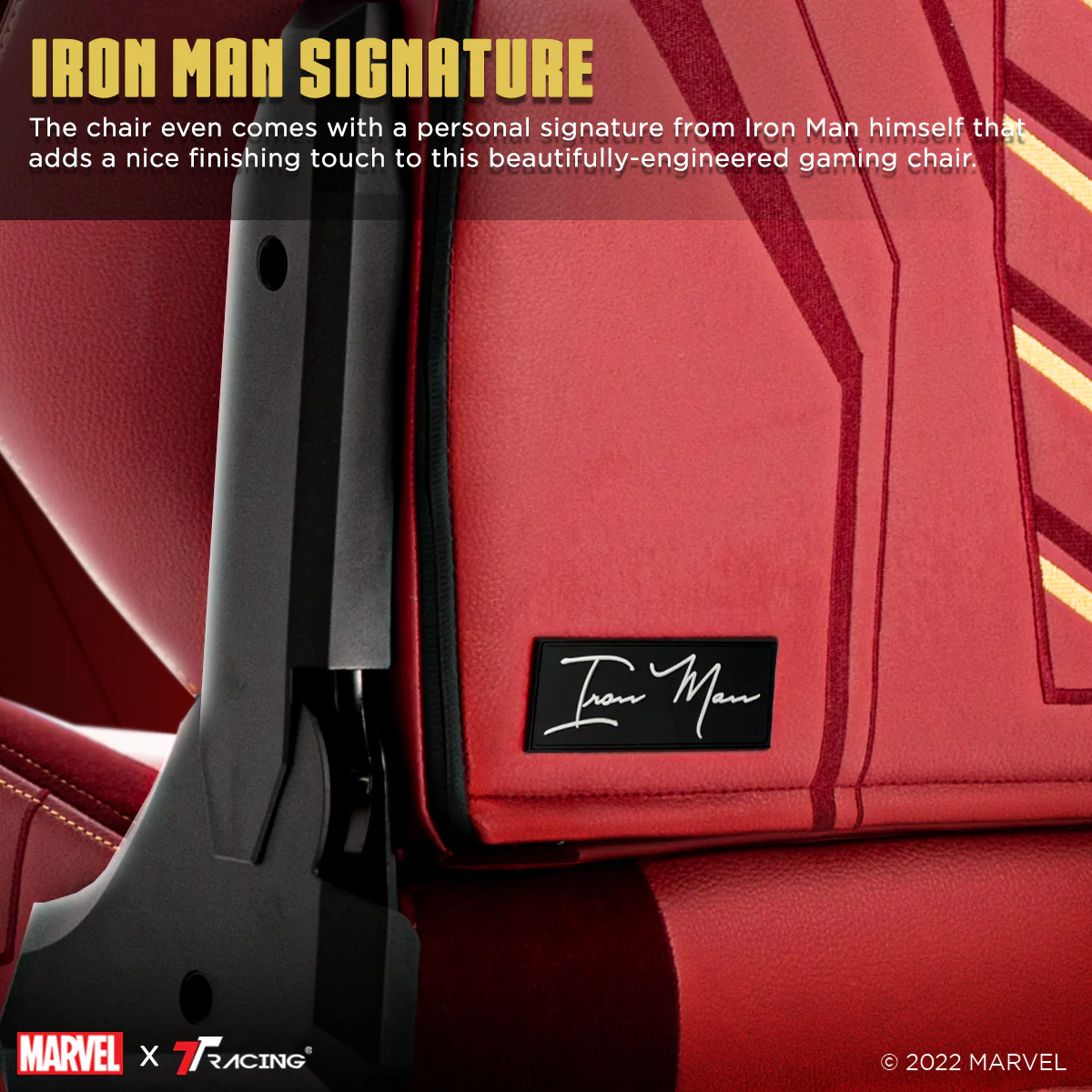 TTRacing Maxx Gaming Chair - Iron Man Edition - Image 5