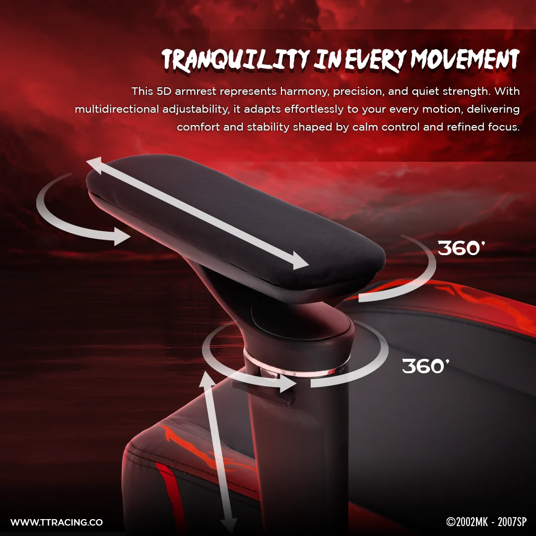 TTRacing Maxx Gaming Chair (Itachi Edition) - Image 6