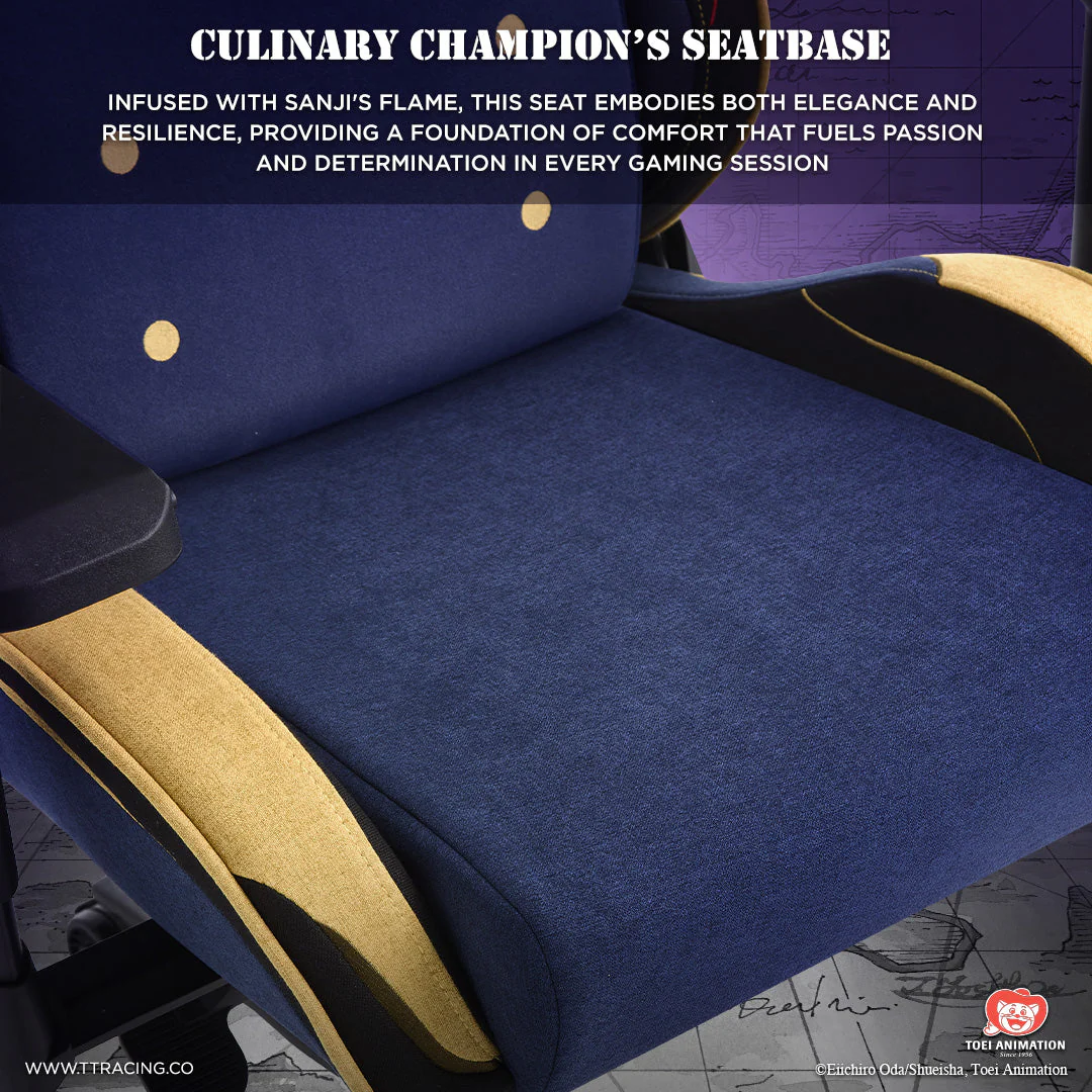TTRacing Surge X Air Threads Fabric Gaming Chair - Sanji Edition - Image 4