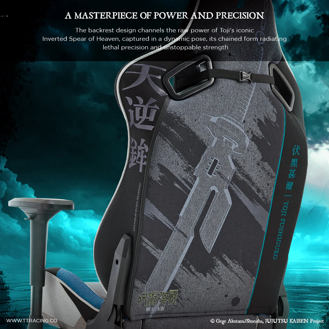 TTRacing Surge X Air Threads Fabric Gaming Chair - Toji Edition - Image 5