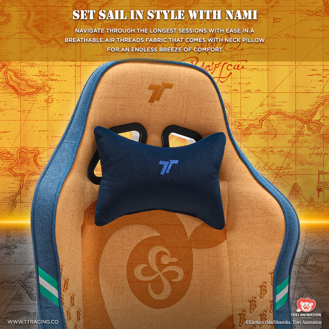 TTRacing Swift X 2020 Air Threads Fabric Gaming Chair (Nami Edition) - Image 3