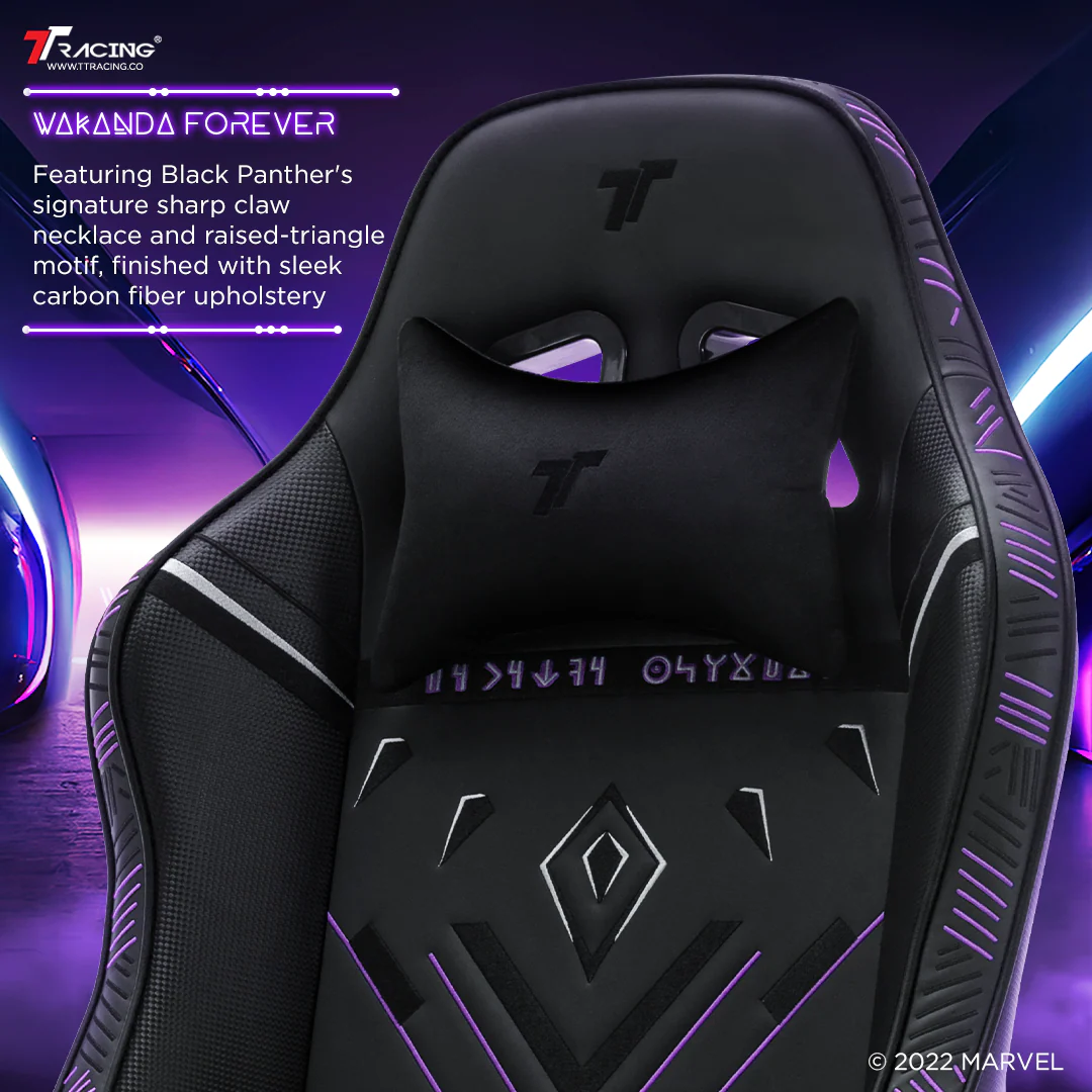 TTRacing Swift X 2020 Gaming Chair (Black Panther Edition) - Image 3