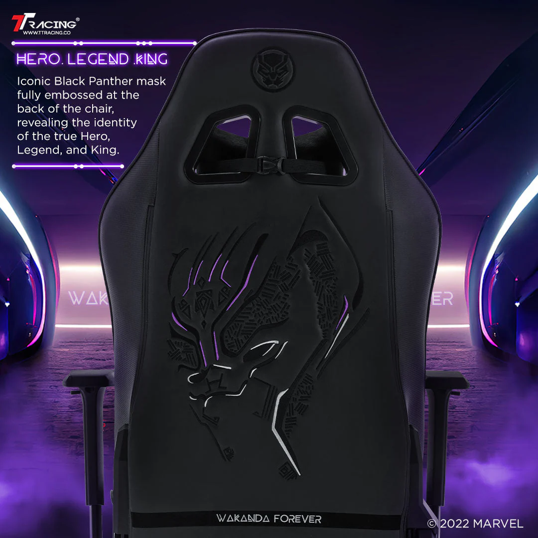 TTRacing Swift X 2020 Gaming Chair (Black Panther Edition) - Image 5