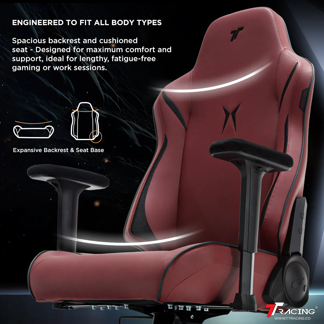 TTRacing Swift X Pro Air Threads Fabric Gaming Chair (Dawn) - Image 3