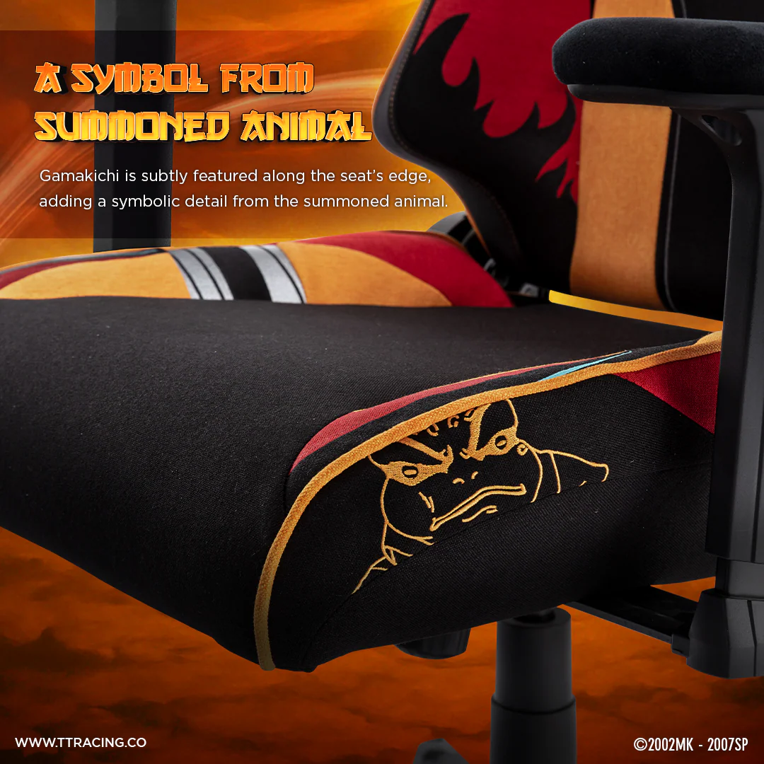 TTRacing Swift X Pro Air Threads Fabric Gaming Chair (Naruto Edition) - Image 4