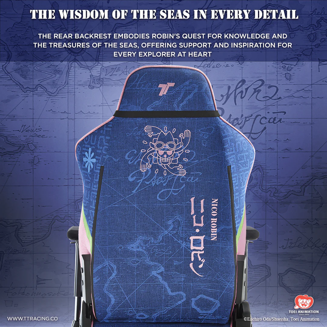 TTRacing Swift X Pro Air Threads Fabric Gaming Chair (Robin Edition) - Image 5