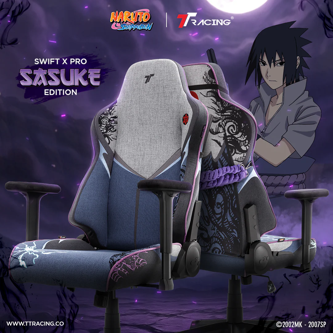 TTRacing Swift X Pro Air Threads Fabric Gaming Chair (Sasuke Edition) - Image 2