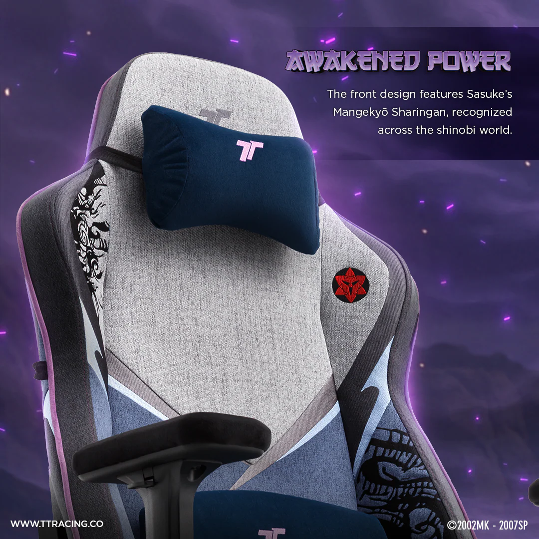 TTRacing Swift X Pro Air Threads Fabric Gaming Chair (Sasuke Edition) - Image 3