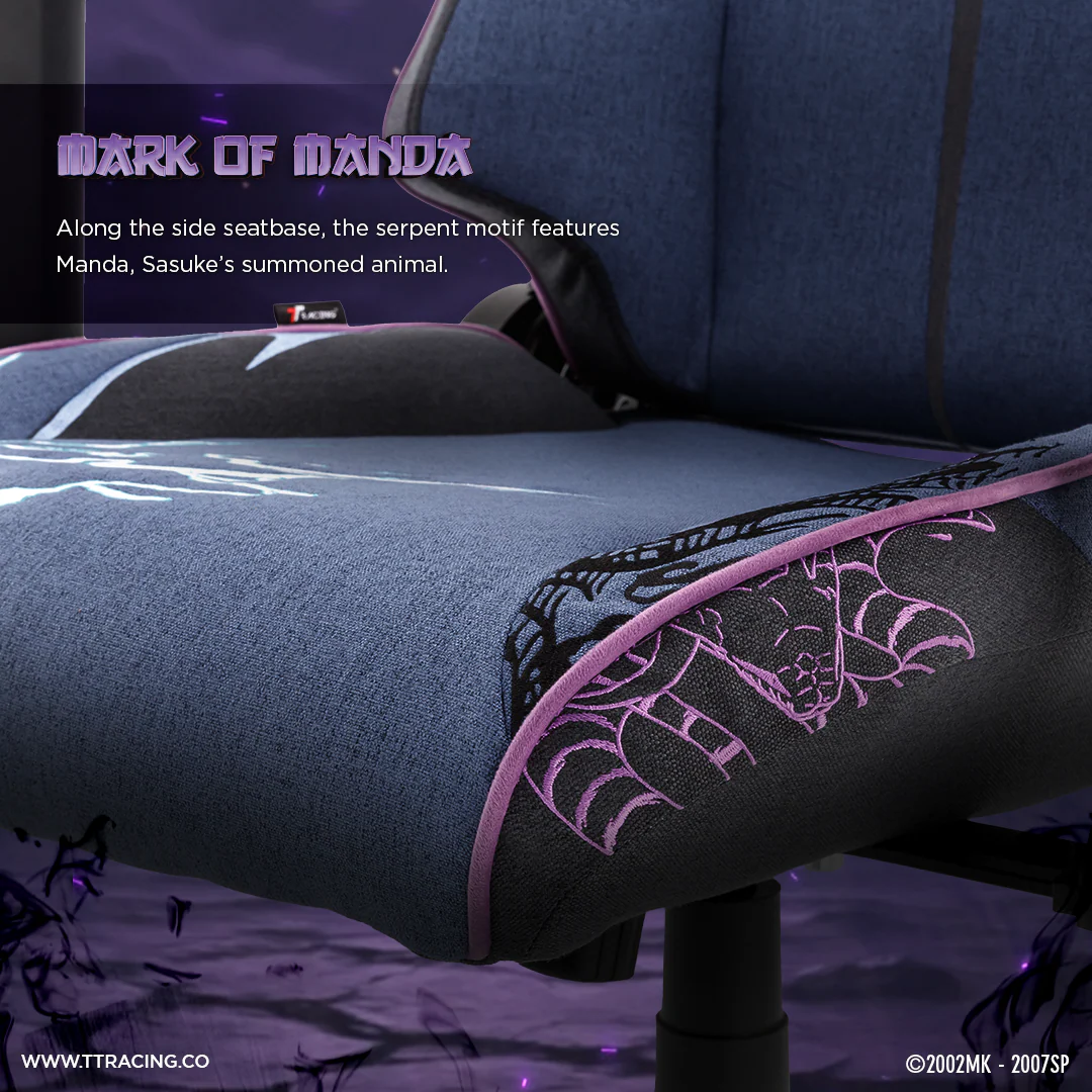 TTRacing Swift X Pro Air Threads Fabric Gaming Chair (Sasuke Edition) - Image 4