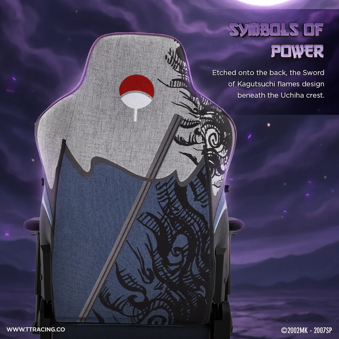 TTRacing Swift X Pro Air Threads Fabric Gaming Chair (Sasuke Edition) - Image 5