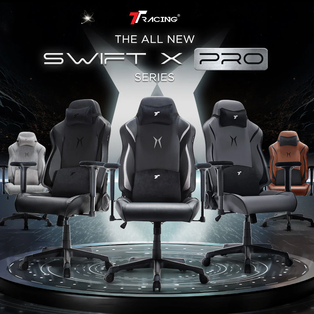 TTRacing Swift X Pro Gaming Chair (Grey) - Image 2