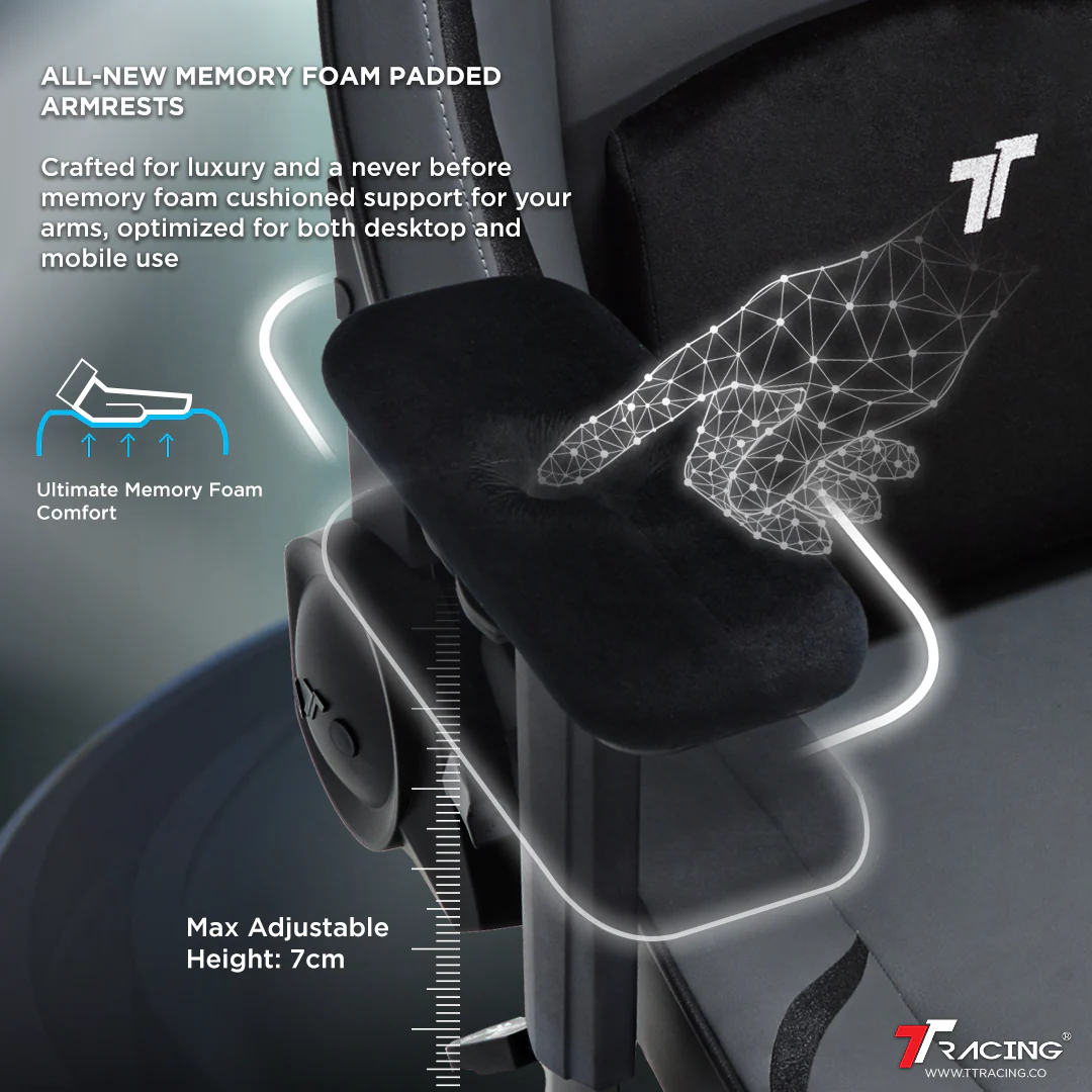 TTRacing Swift X Pro Gaming Chair (Red) - Image 4
