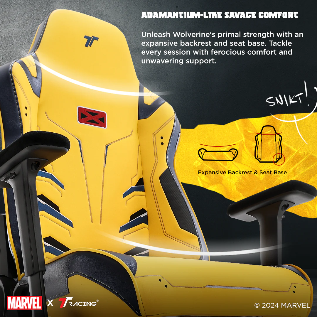 TTRacing Swift X Pro Gaming Chair - Wolverine Edition - Image 3