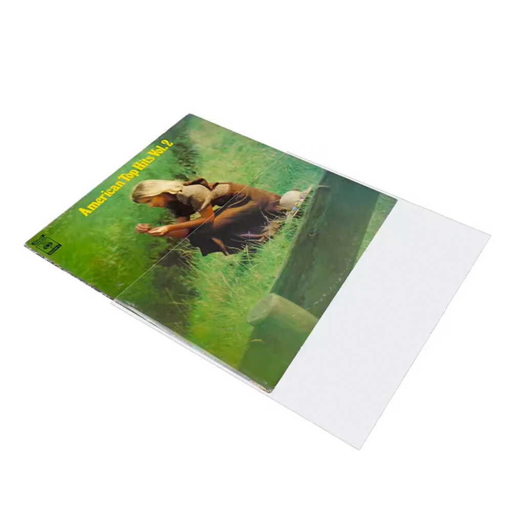 Silcron Anti-Static Vinyl Record Protective Outer Sleeve for 12" Records 50pc - Image 6