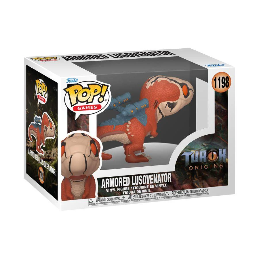 Turok: Origins - Armored Lusovenator Pop! Vinyl - Image 2