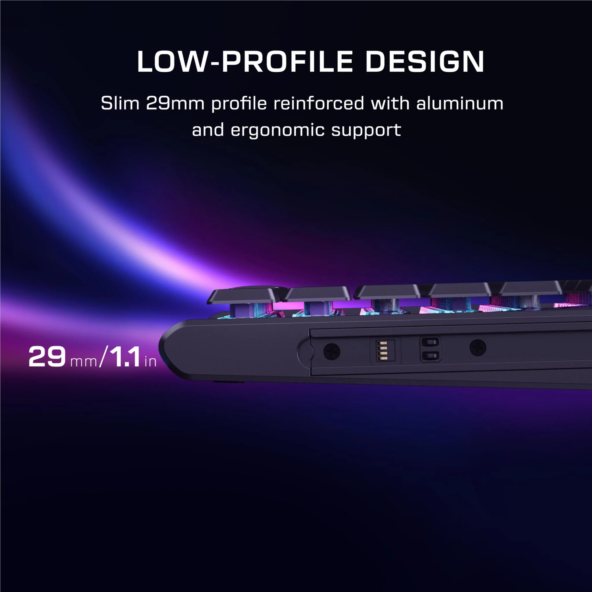 Turtle Beach Command Series KB7 TKL Wired Keyboard - Image 6