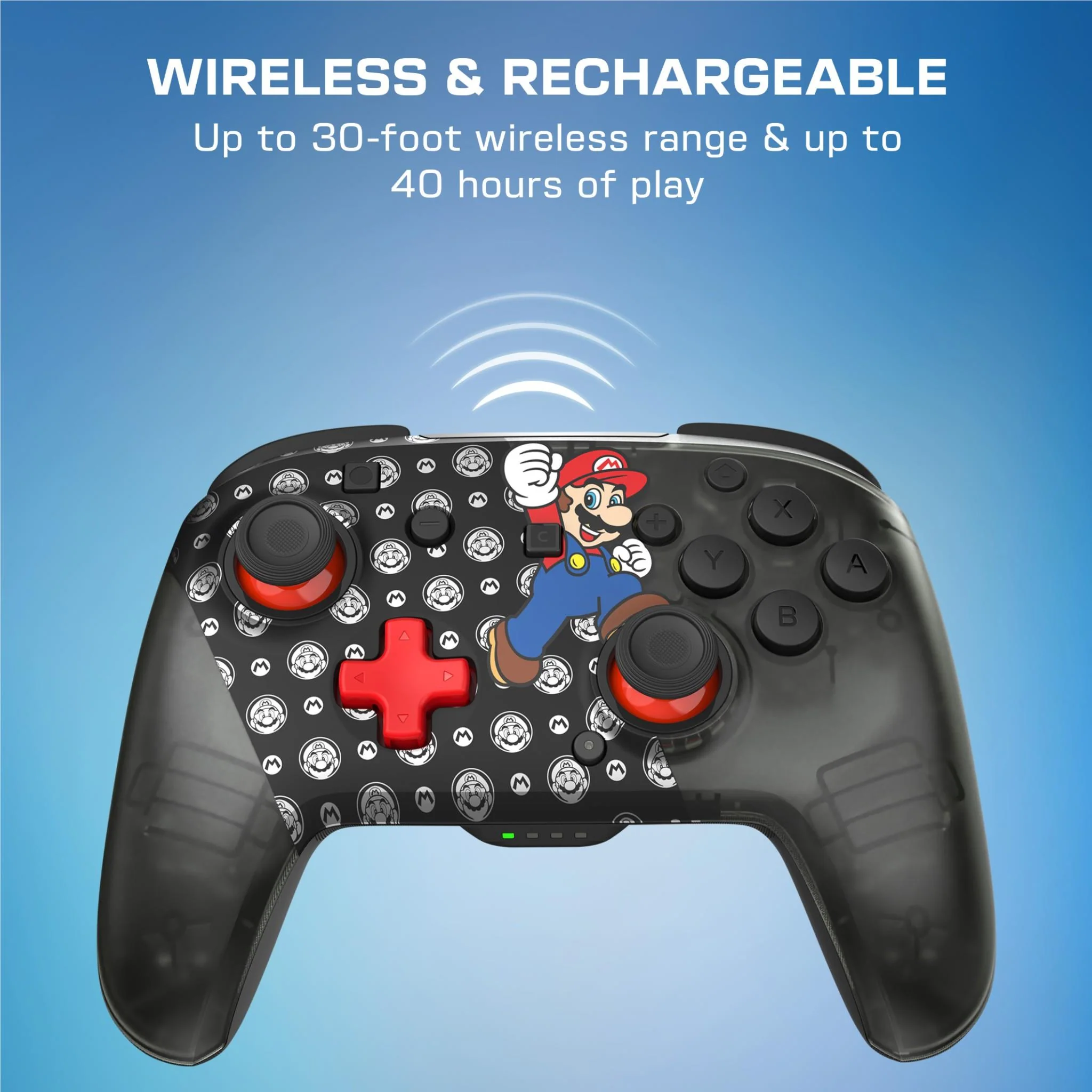 Turtle Beach Rematch Wireless Gaming Controller for Nintendo Switch 2 (Super Mario Jump) - Image 10