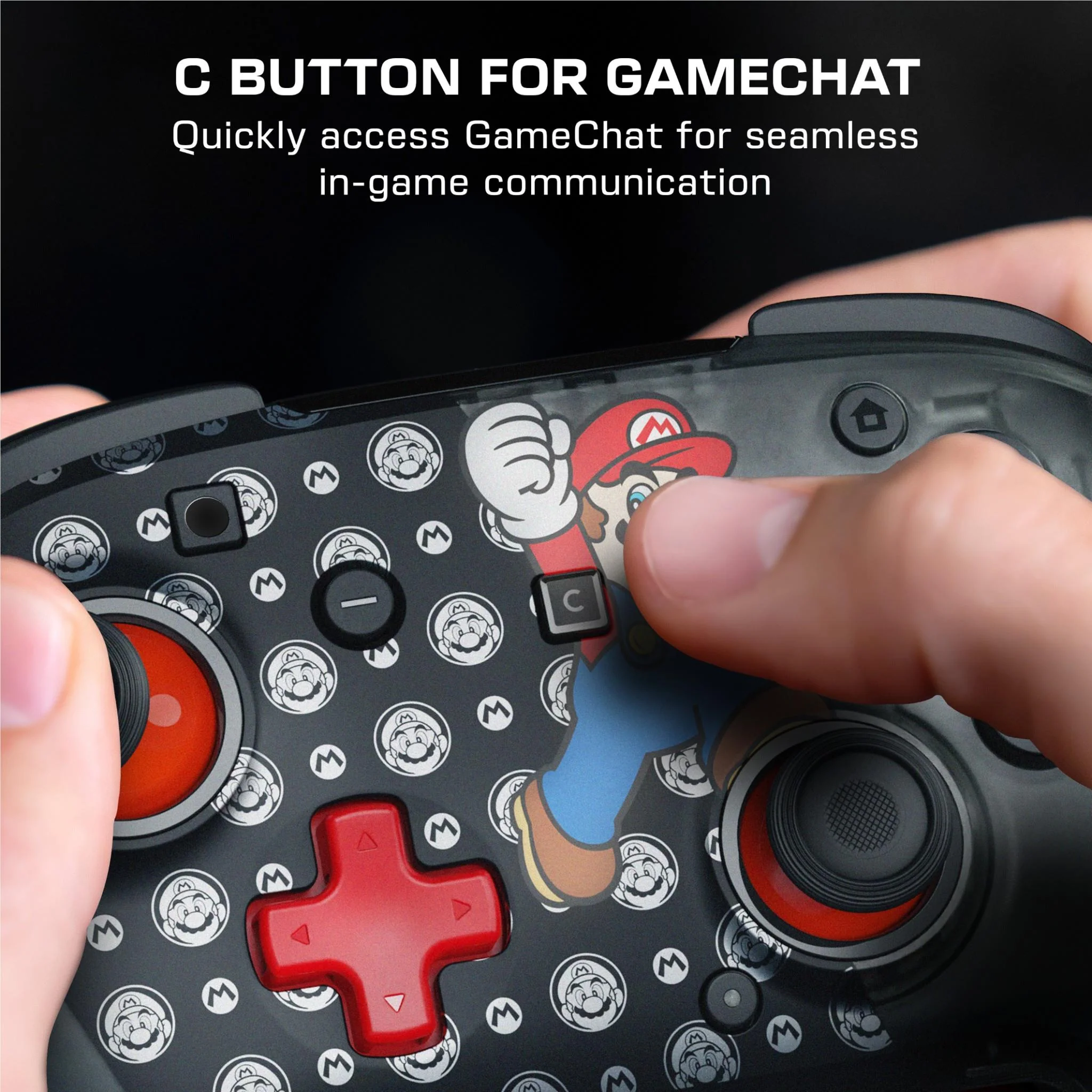 Turtle Beach Rematch Wireless Gaming Controller for Nintendo Switch 2 (Super Mario Jump) - Image 8