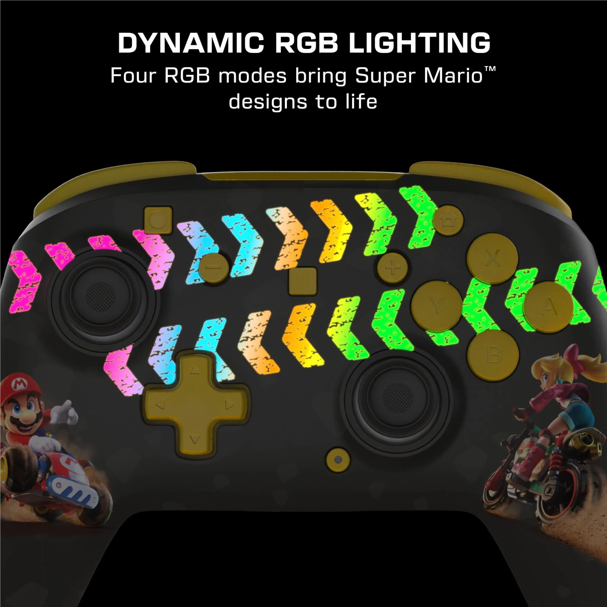 Turtle Beach Rematch Wireless RGB Gaming Controller for Nintendo Switch 2 (Mario Kart World) - Image 4