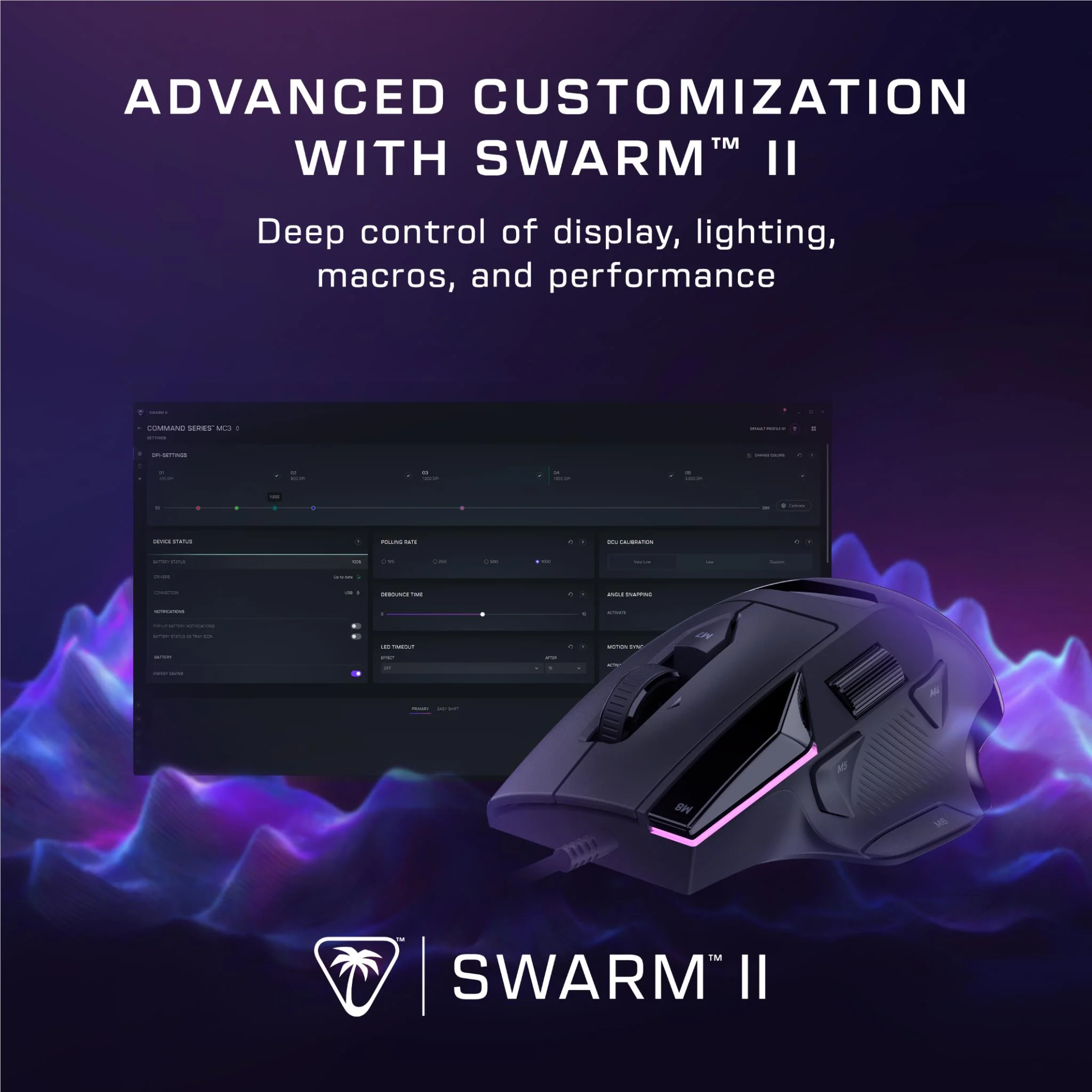 Turtle Command Series MC3 Wired Mouse - Image 10