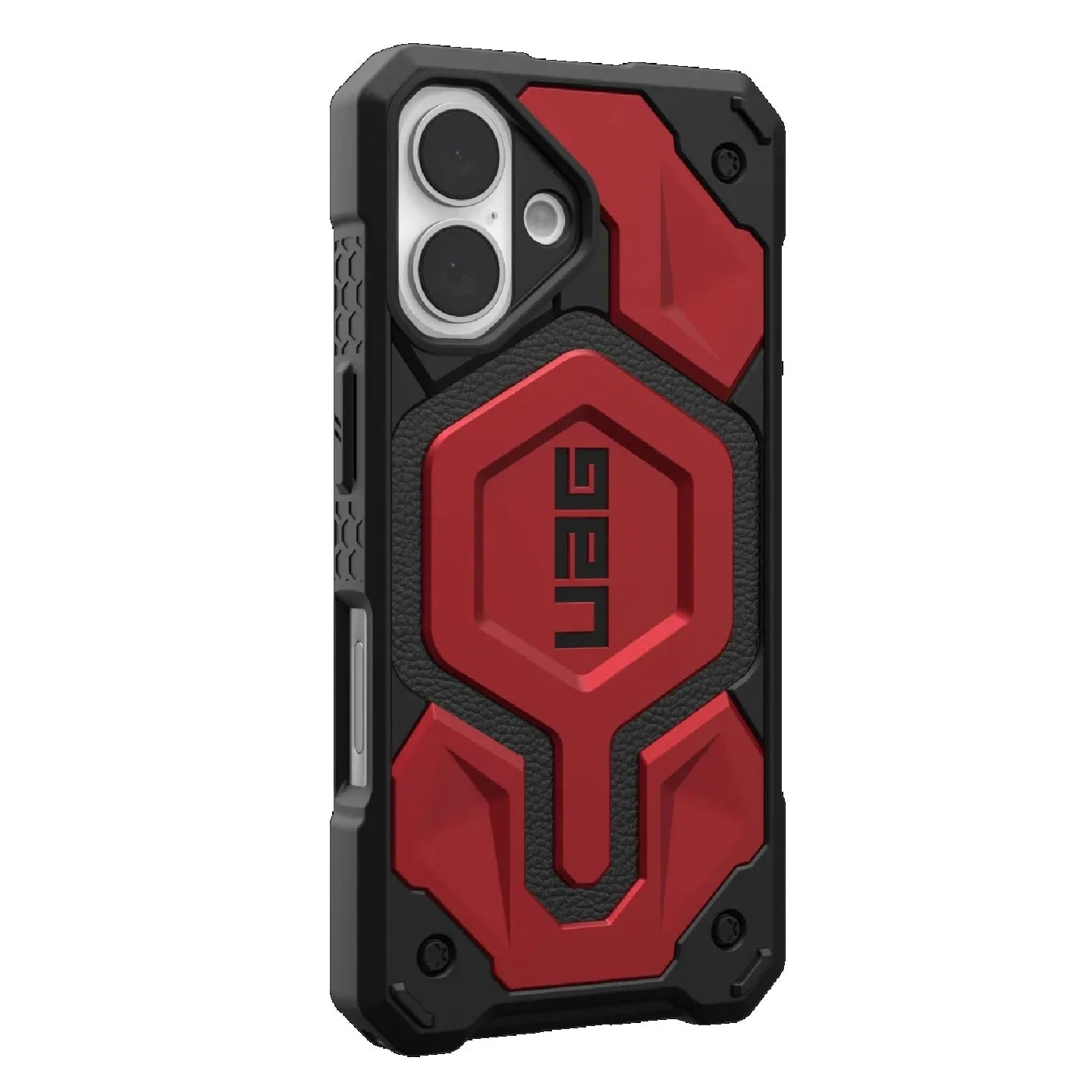 UAG Monarch Pro Rugged Phone Case for iPhone 16 (Crimson) - Image 2