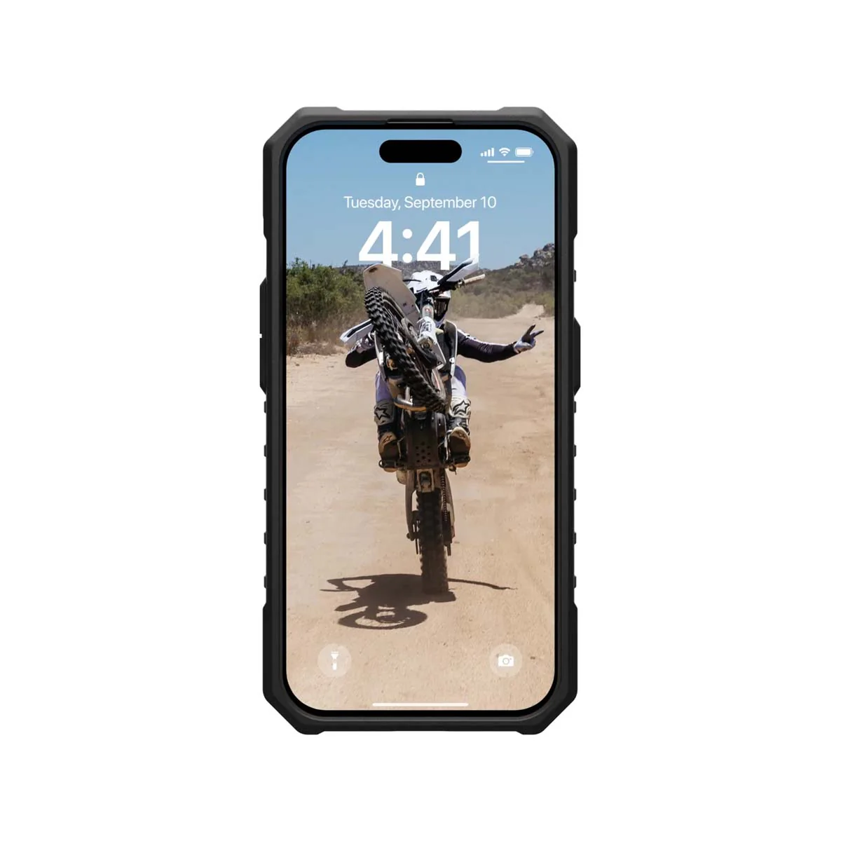 UAG Pathfinder Magsafe Phone Case for iPhone 15 Pro - Olive Drab - Image 4