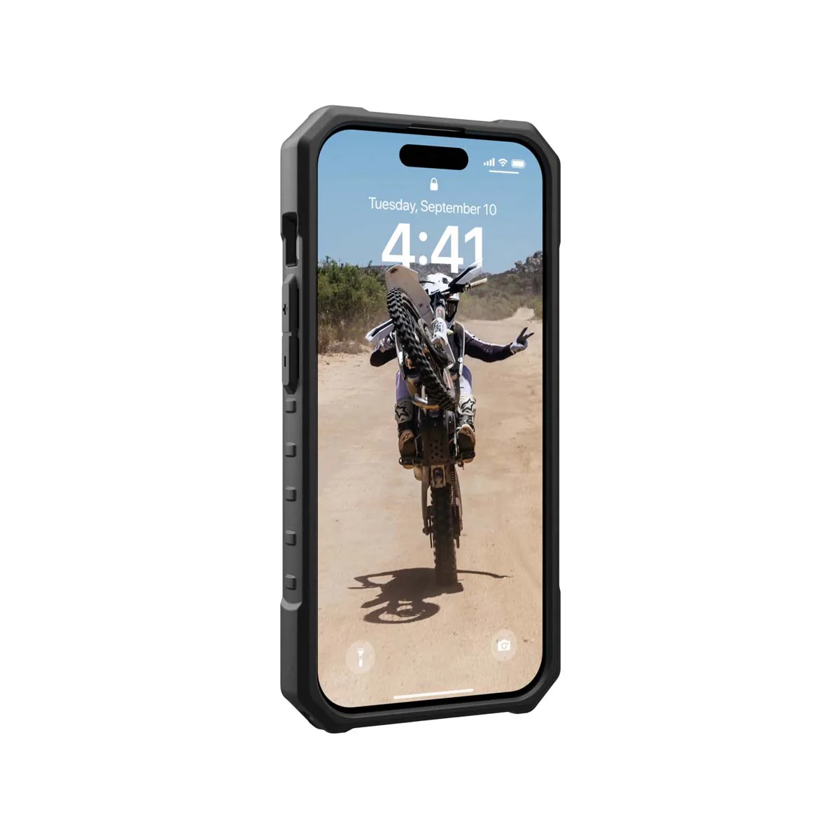 UAG Pathfinder Magsafe Phone Case for iPhone 15 Pro - Olive Drab - Image 6