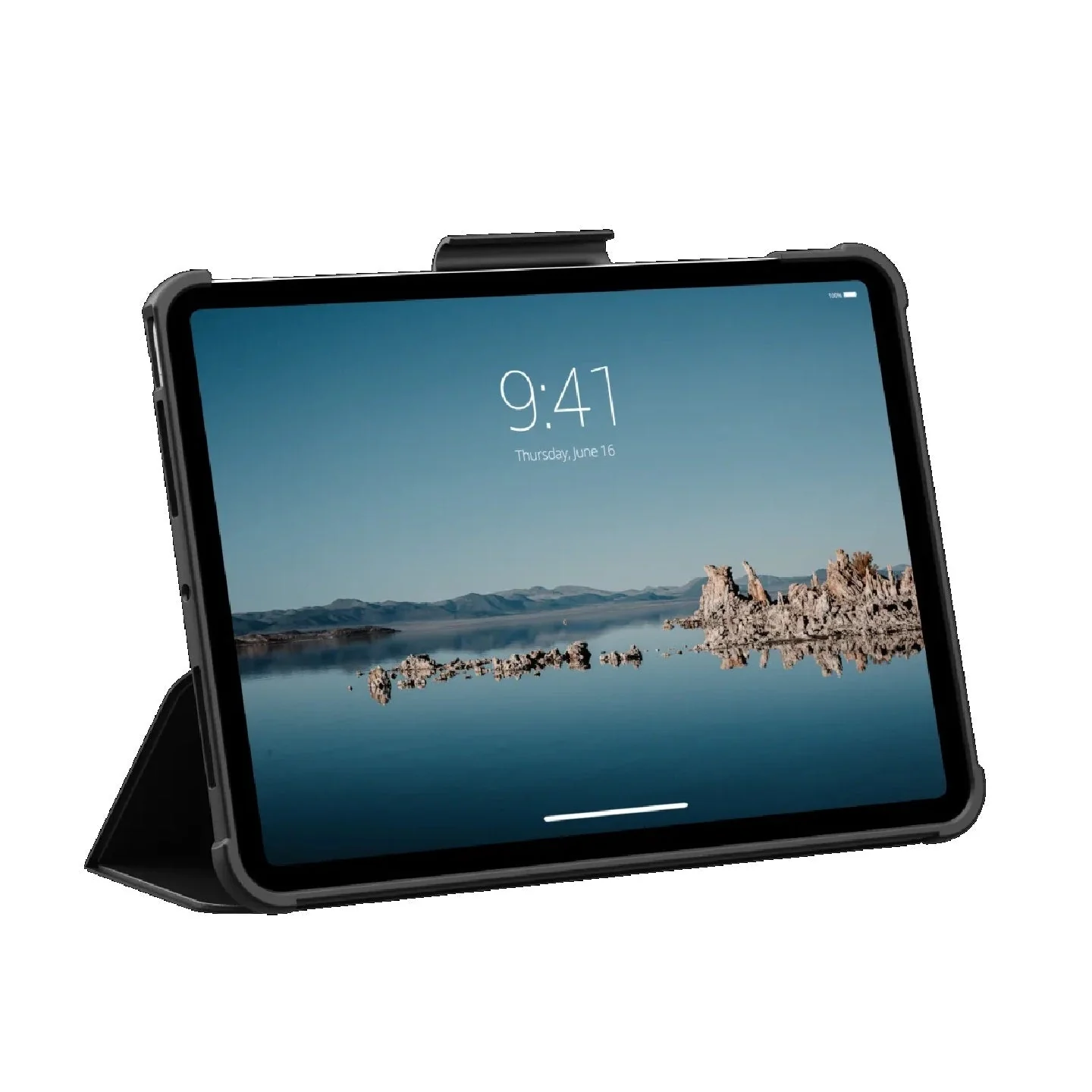 UAG Plyo Folio Rugged Case for iPad Pro M4 5th Gen (Black/Ice) - Image 2