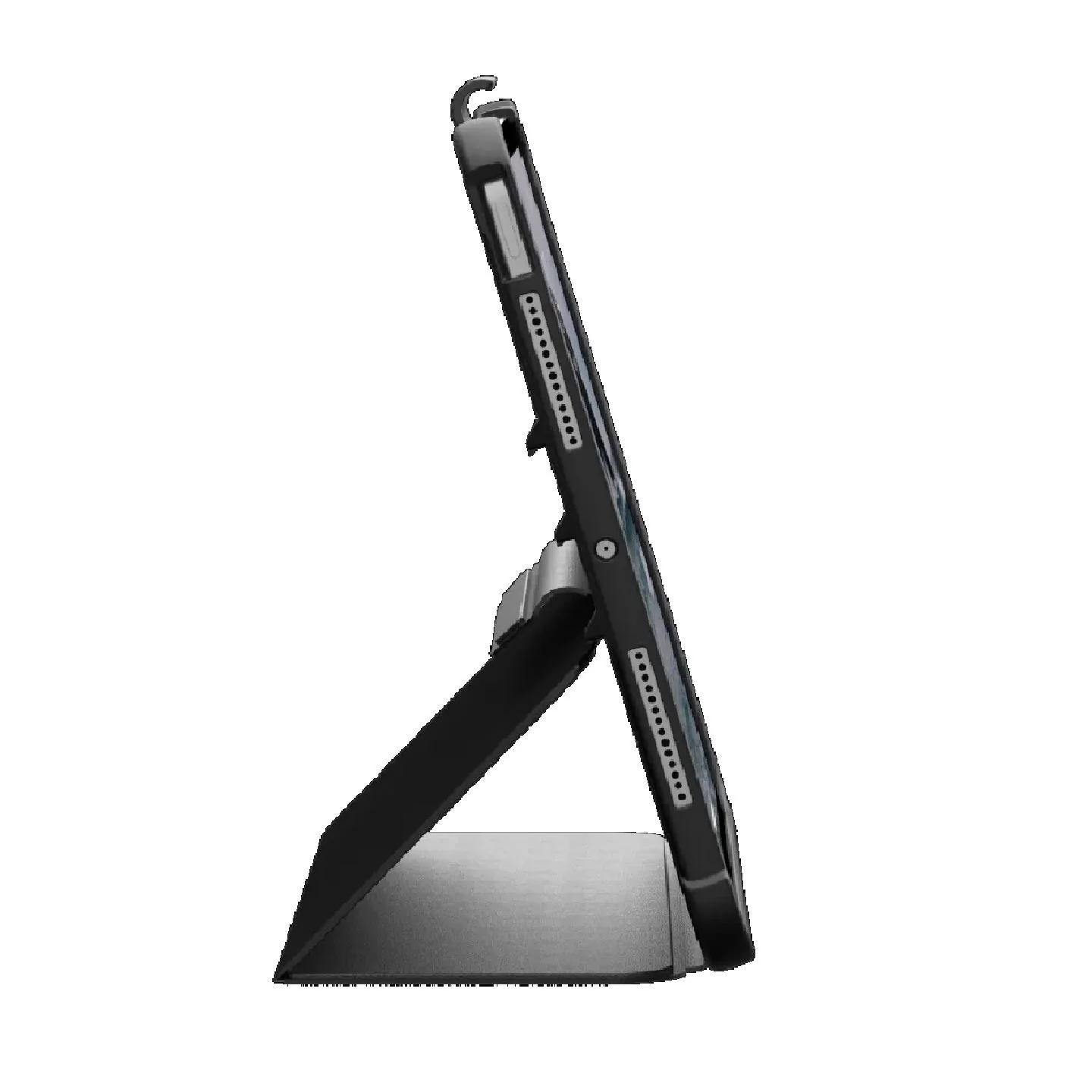 UAG Plyo Folio Rugged Case for iPad Pro M4 5th Gen (Black/Ice) - Image 4