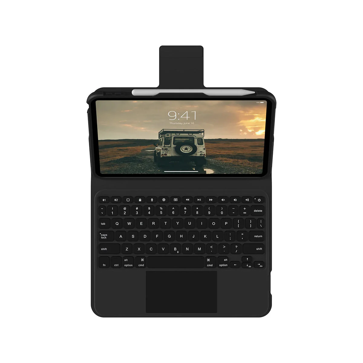 UAG Rugged Case For Keyboard w/BT &Trackpad Eng - iPad 10.9 10th Gen - Black - Black - Image 9