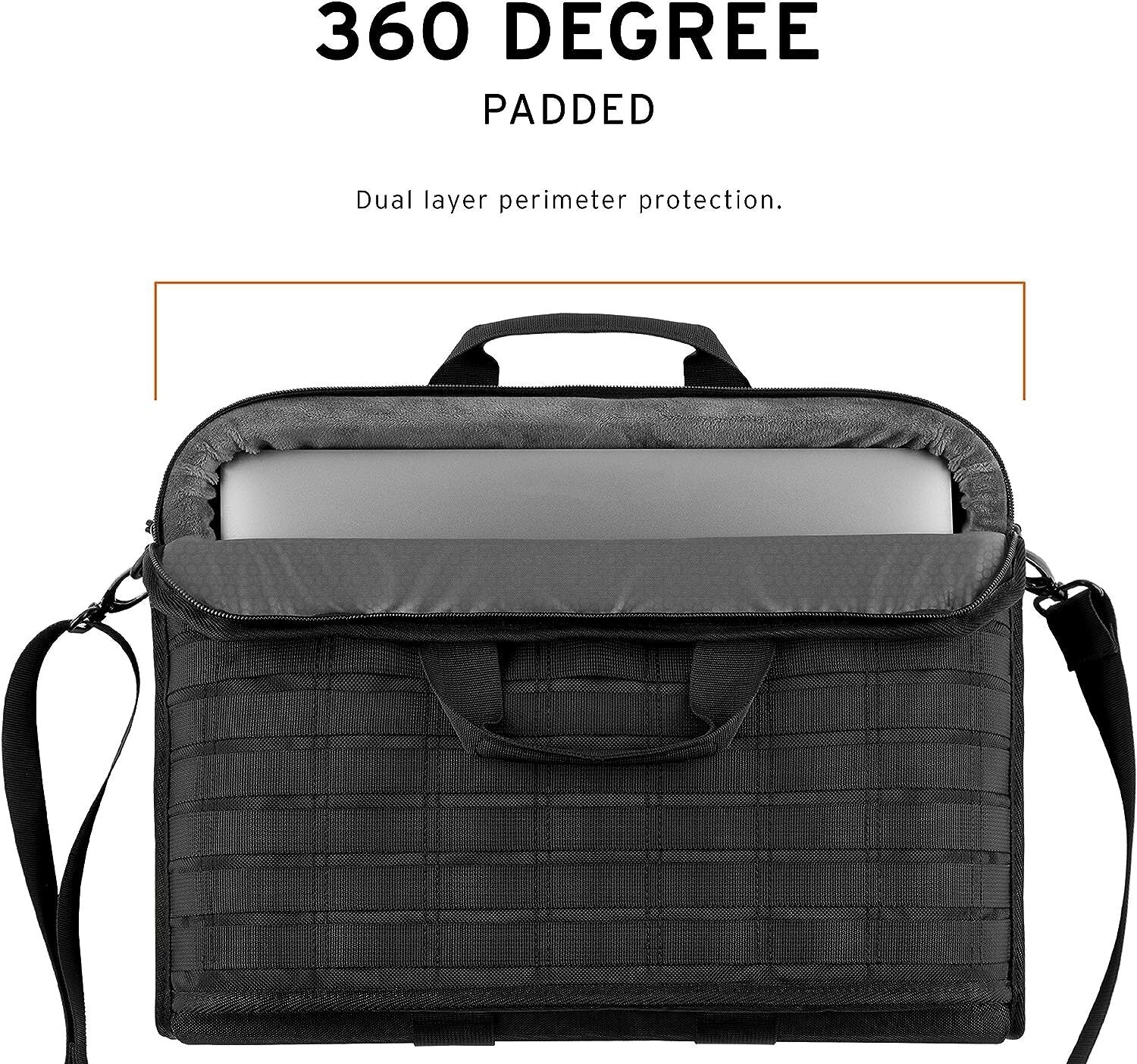 UAG Tactical Brief Laptop Bag, Medium 14" (Black) - Image 6
