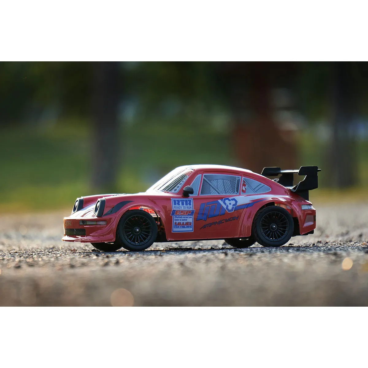 UDI Amphicyon RC Drift Car Electric 4WD 1/16 Scale RTR (Red) - Image 9