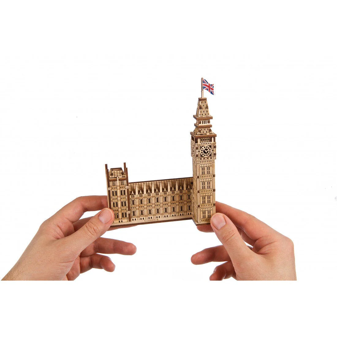 Ugears Big Ben Wooden 3D Puzzle Mini Model Kit - Image 4