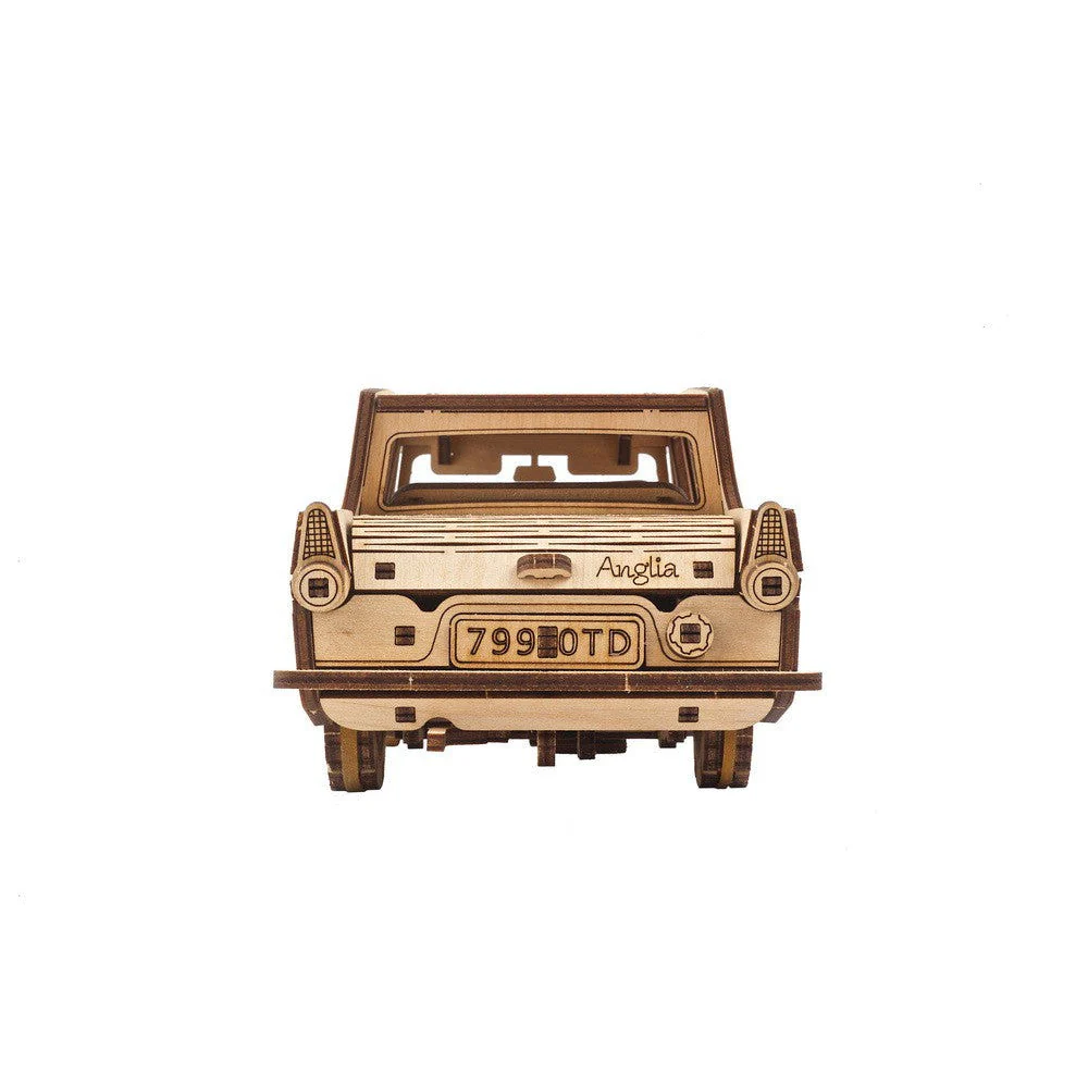 UGears Harry Potter Flying Ford Anglia Wooden Mechanical Model Kit - Image 6
