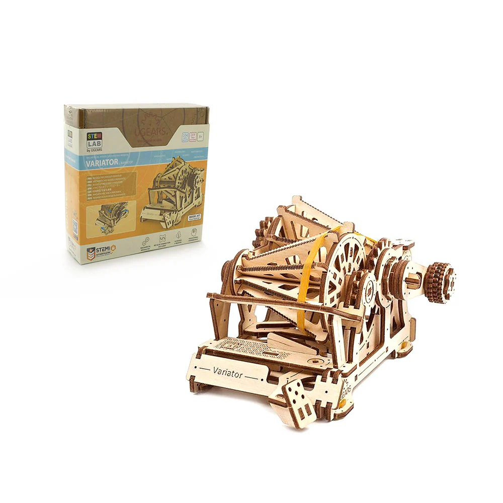 UGears Variator Wooden Mechanical 3D Puzzle DIY Model Kit - Image 2
