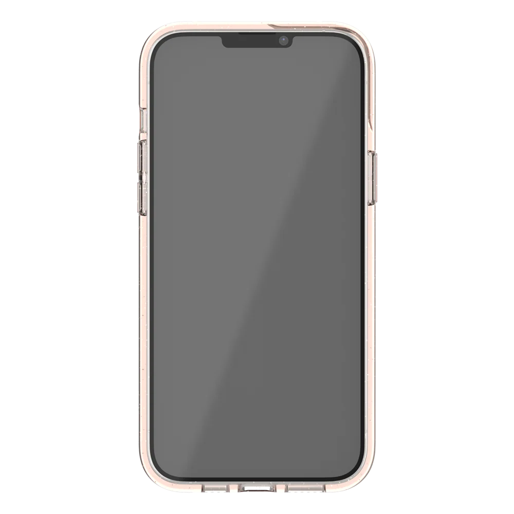 Ugly Rubber iPhone 13 Pro Max Vogue Glitter Infused Armor Case (Pink) - Image 4