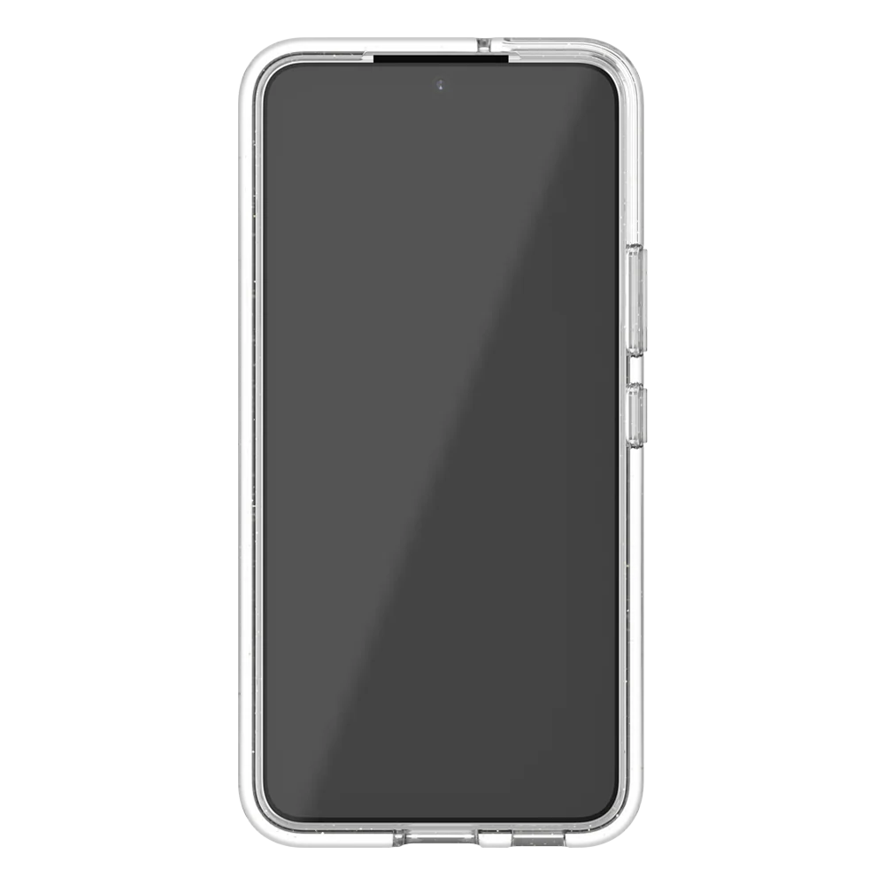 Ugly Rubber Samsung s22 Plus Vogue Glitter Infused Armor Case (Clear) - Image 5