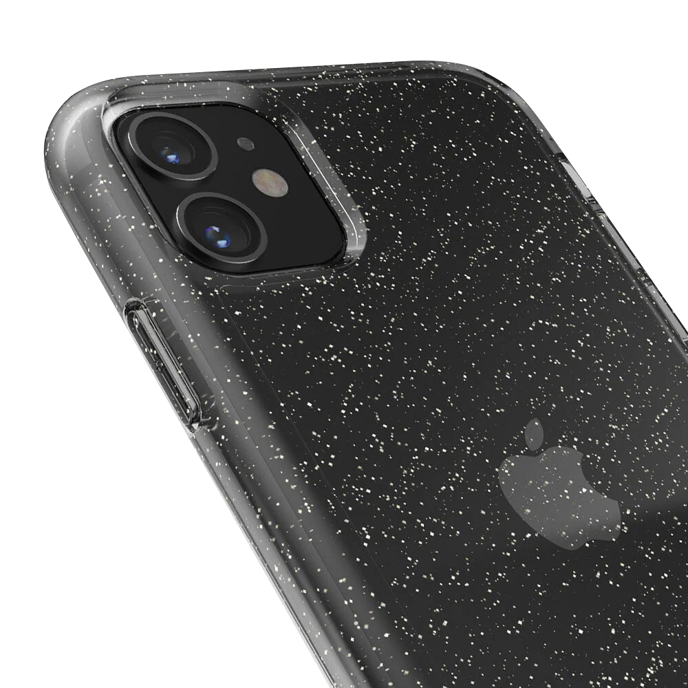Ugly Rubber Vogue for iPhone 11 (Glitter Clear) - Image 3