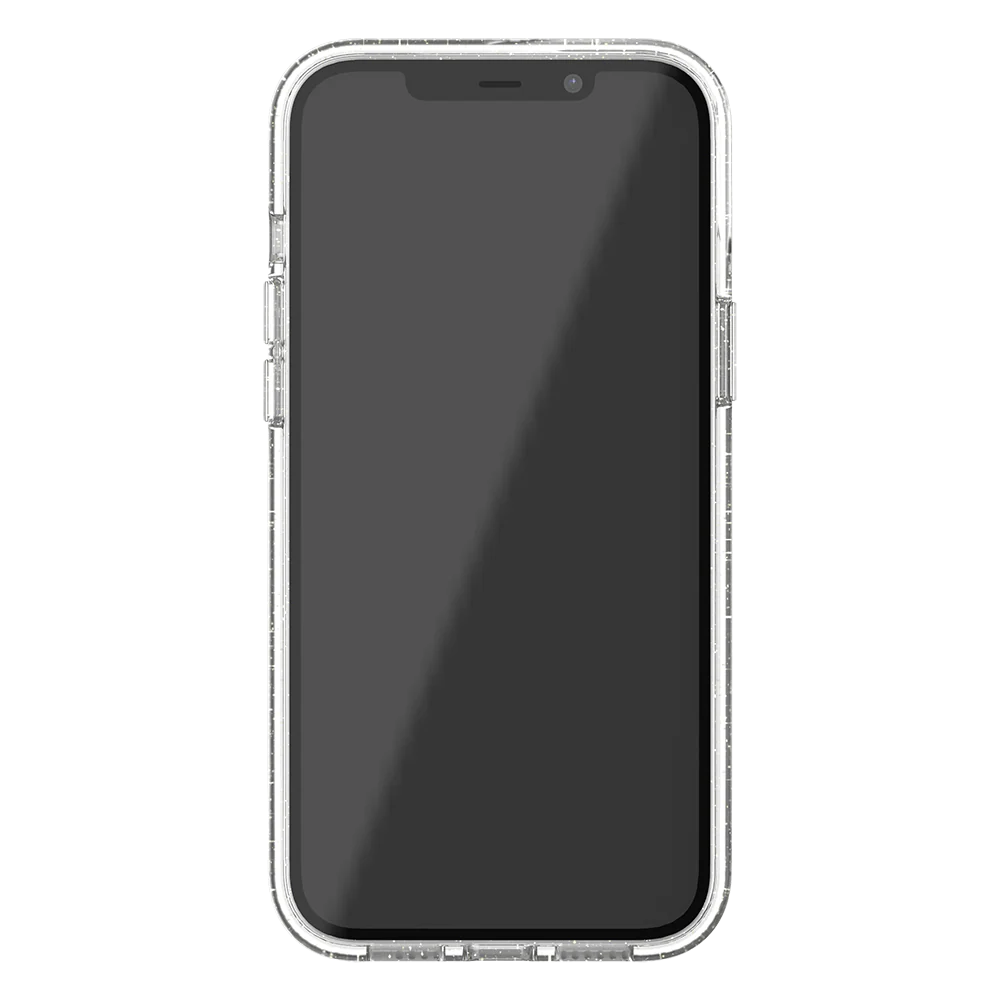 Ugly Rubber Vogue for iPhone 12 Pro Max - Glitter Clear - Image 4