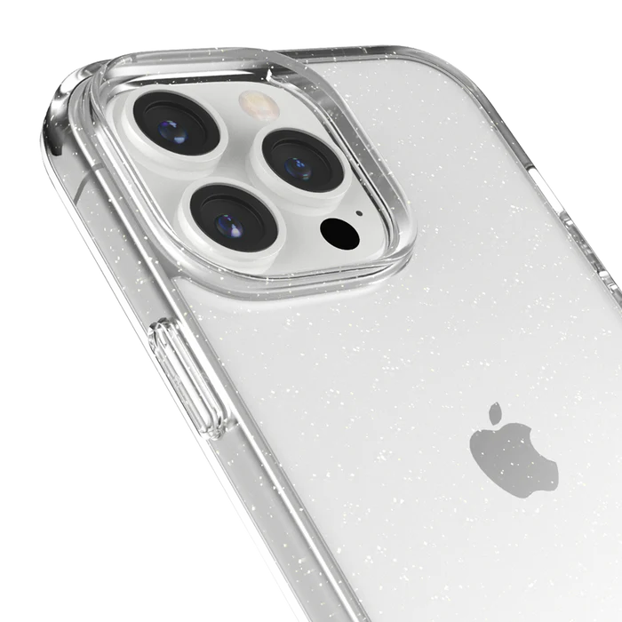 Ugly Rubber Vogue for iPhone 15 Pro (Glitter Clear) - Image 2
