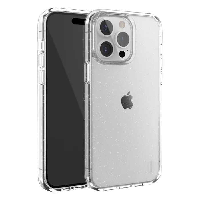 Ugly Rubber Vogue for iPhone 15 Pro Max (Glitter Clear) - Image 3