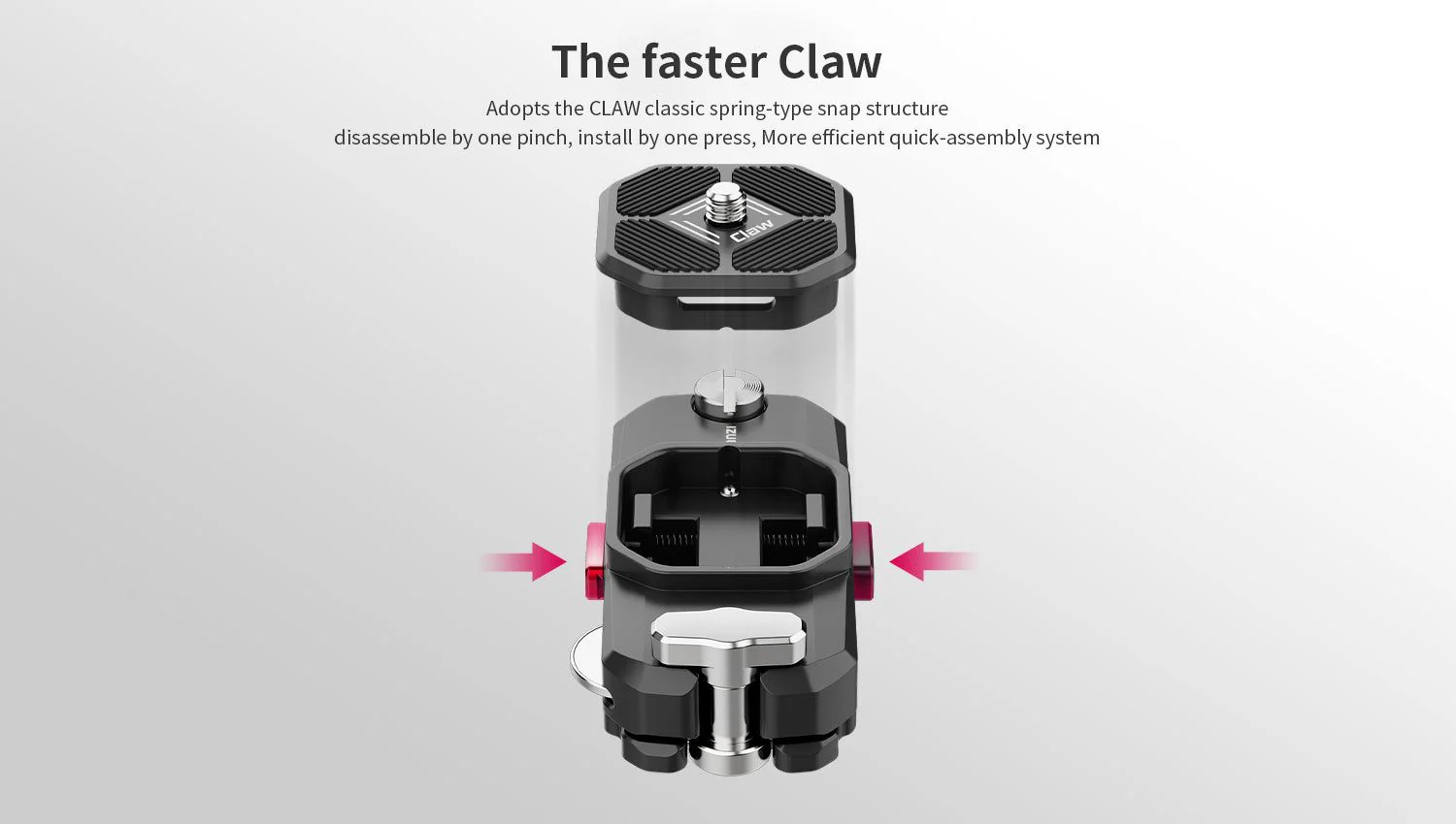 Ulanzi Claw Clip Shoulder Strap Quick Release Mount 2684 - Image 4